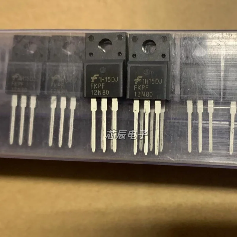 10pcs Brand-New Imported Bidirectional Thyristor FKPF12N80, Through-Hole TO-220F