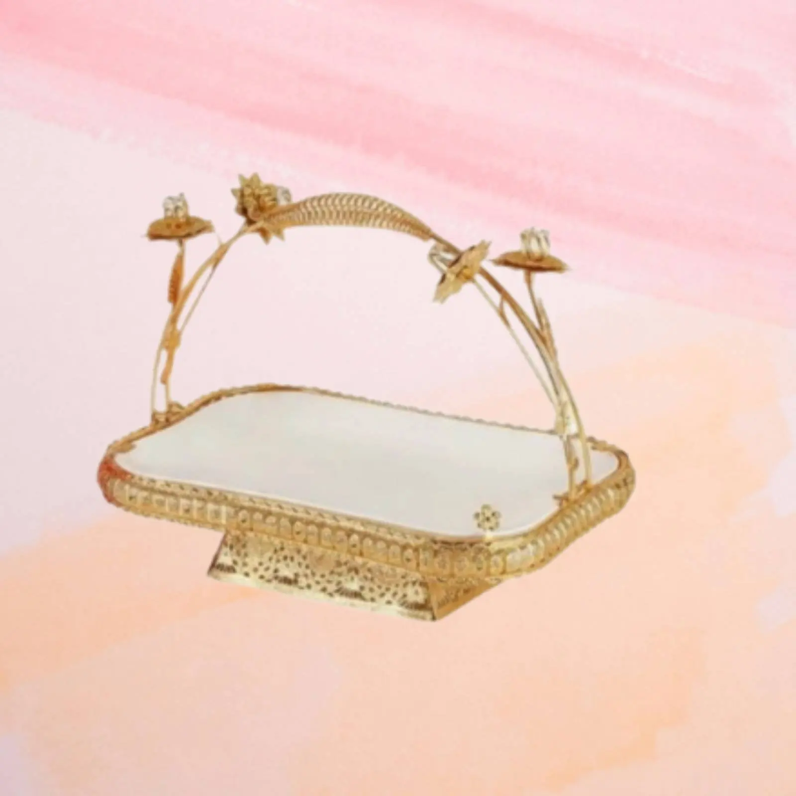 

Фруктовница на подставке в европейском стиле: элегантная и современная декоративная корзина для фруктов с ручкой, украшение для дома, отличный подарок, посуда для сервировки стола