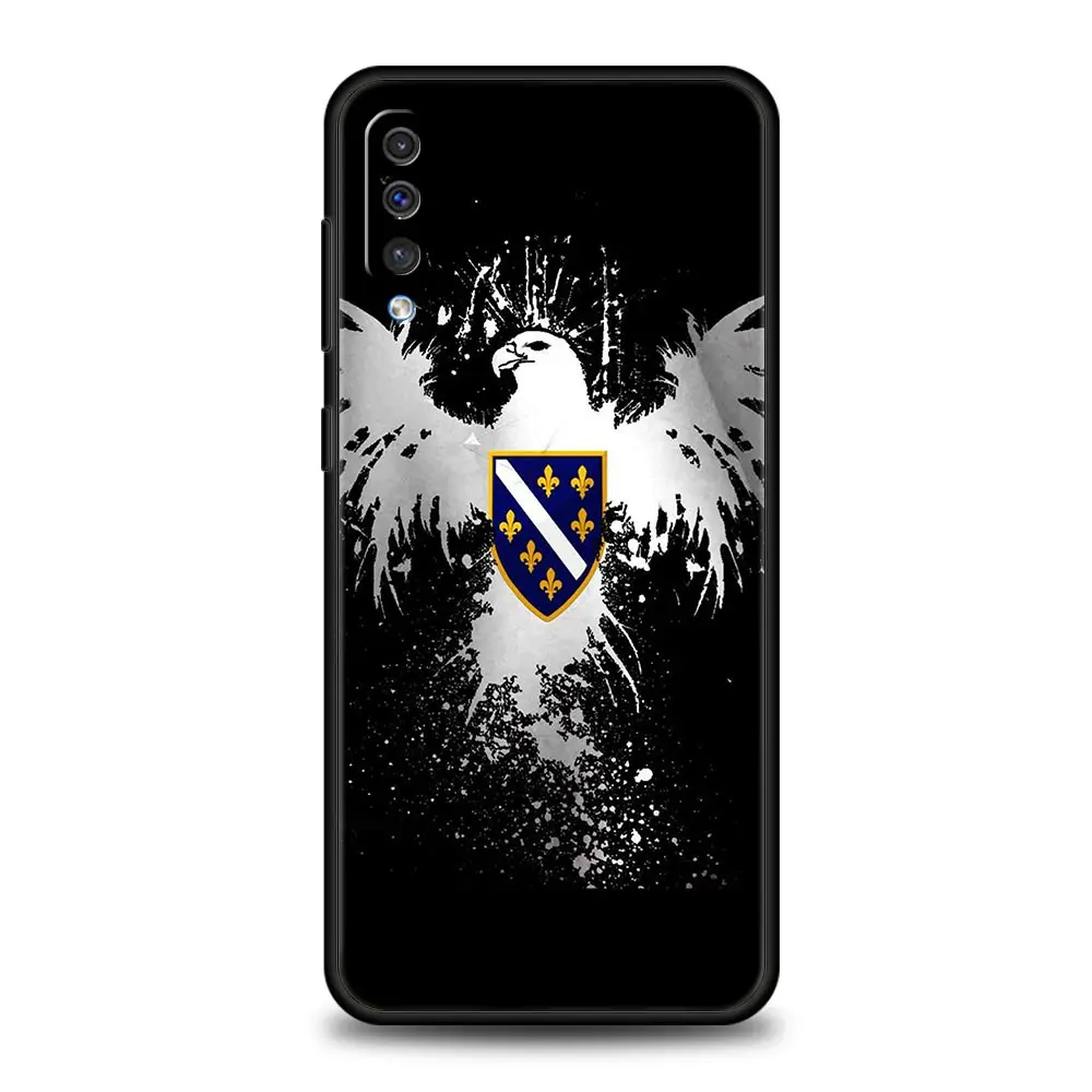 Phone Case For Samsung A24 A12 A14 A32 A50 A70 A20E A20S A10S A22 A40 A34 A54 A42 A52 A02S A04s Bosnia and Herzegovina Passport