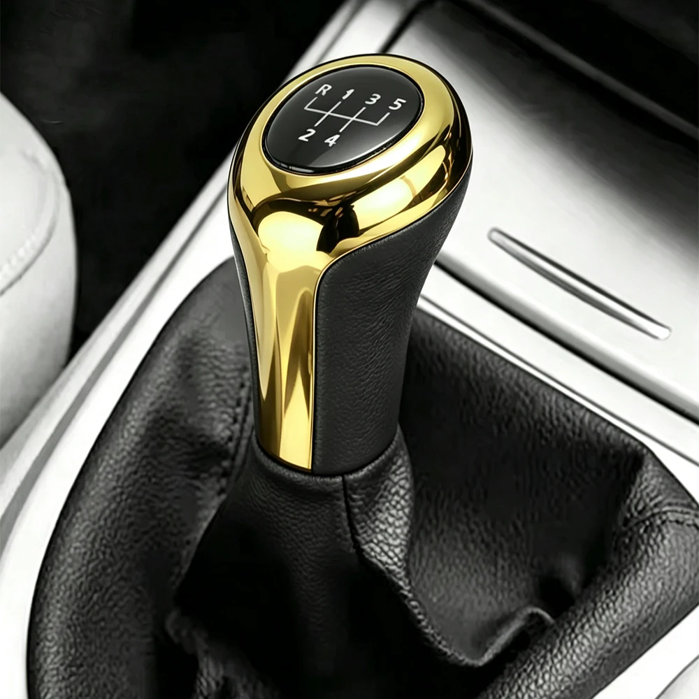 Gear Shift Knob for BMW 1 3 5 6 Series M3 M4 M5 X5 X6 E30 E32 E34 E36 E38 E39 E46 E53 E60 E83 E84 E87 E90 E91 E92 MT Accessories
