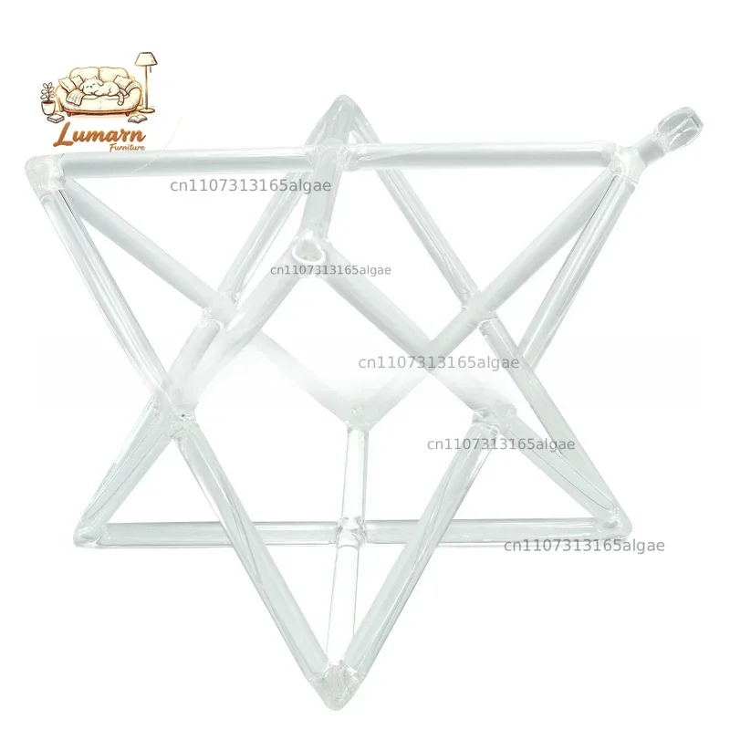 Pyramid Natural Crystal Pyramid Ornament Quartz Yoga Molkaba Pyramid