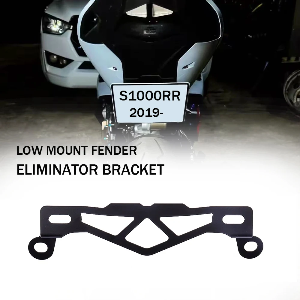 S1000RR Kennzeichenhalter LOW-MOUNT FENDER ELIMINATOR HALTERUNG Für BMW S1000RR 2019 2020 2021 2022 2023 2024