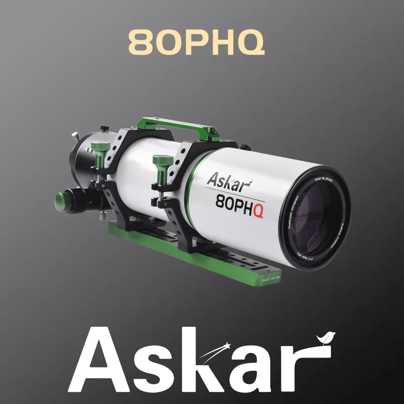 Sharpstar Askar 80PHQ 80mm /f7.5 Quadruplet Flat Field Astrograph rifrattore telescopio Super APO -- vendita Spot