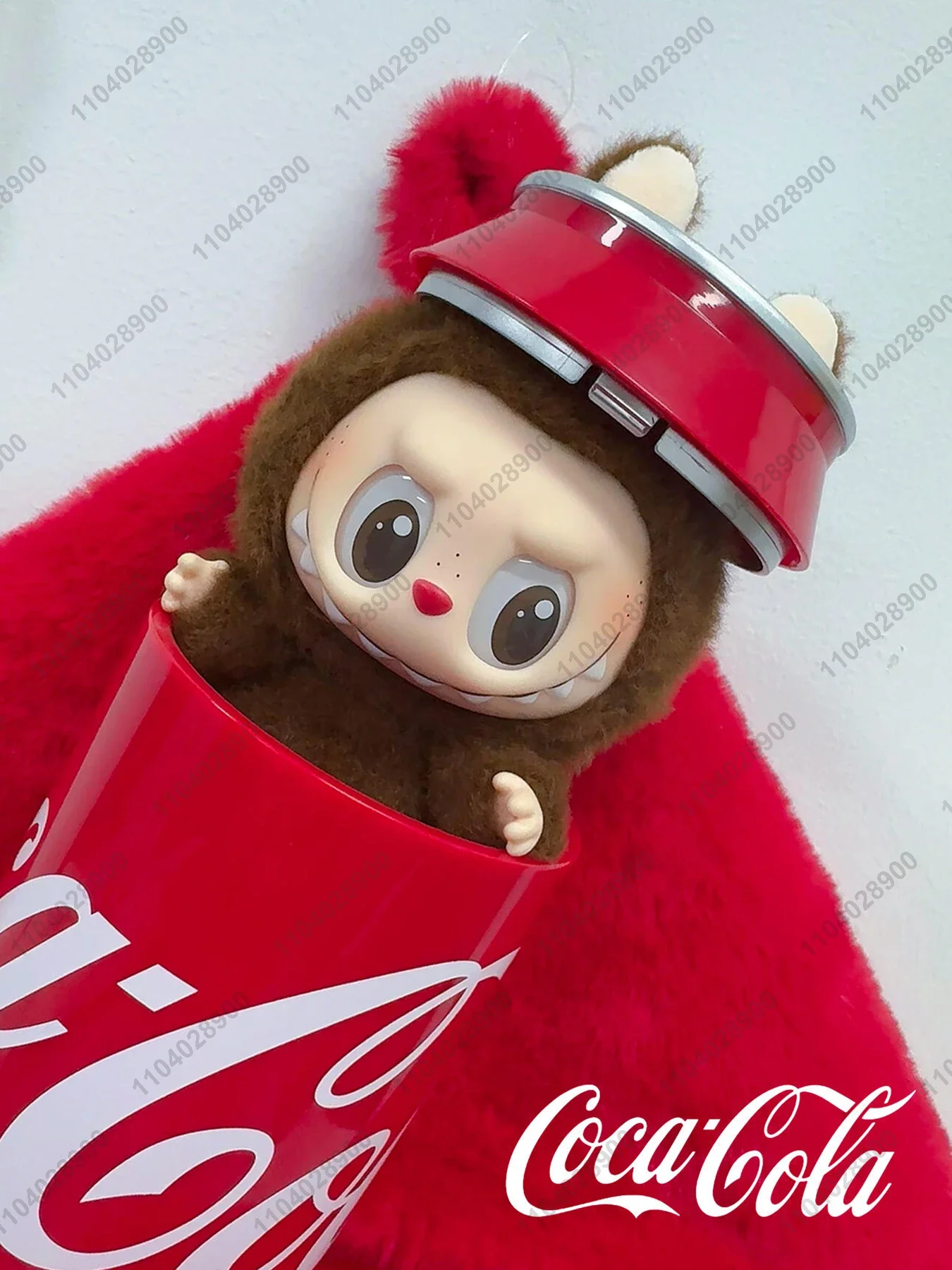 Genuine Labubu The Monsters Coca Cola Series Secret Edition Original Action Figure Box Toy Vinyl Plush Doll Bag Charm Pendant