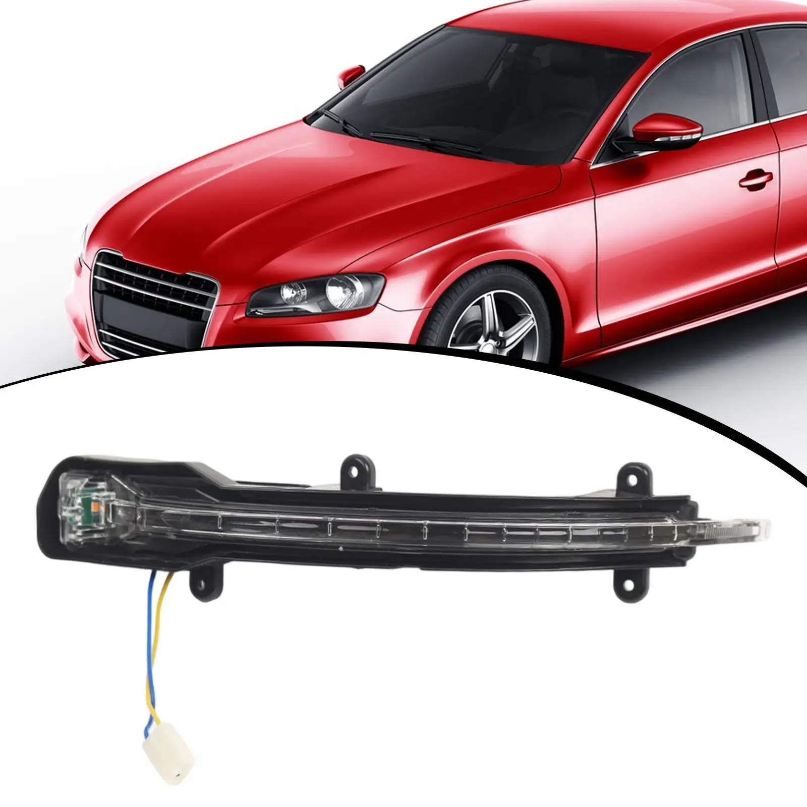 

Car Rearview Mirror Turn Signal Light 4L0949102C 4L0949102A Mirror Turn Lamp