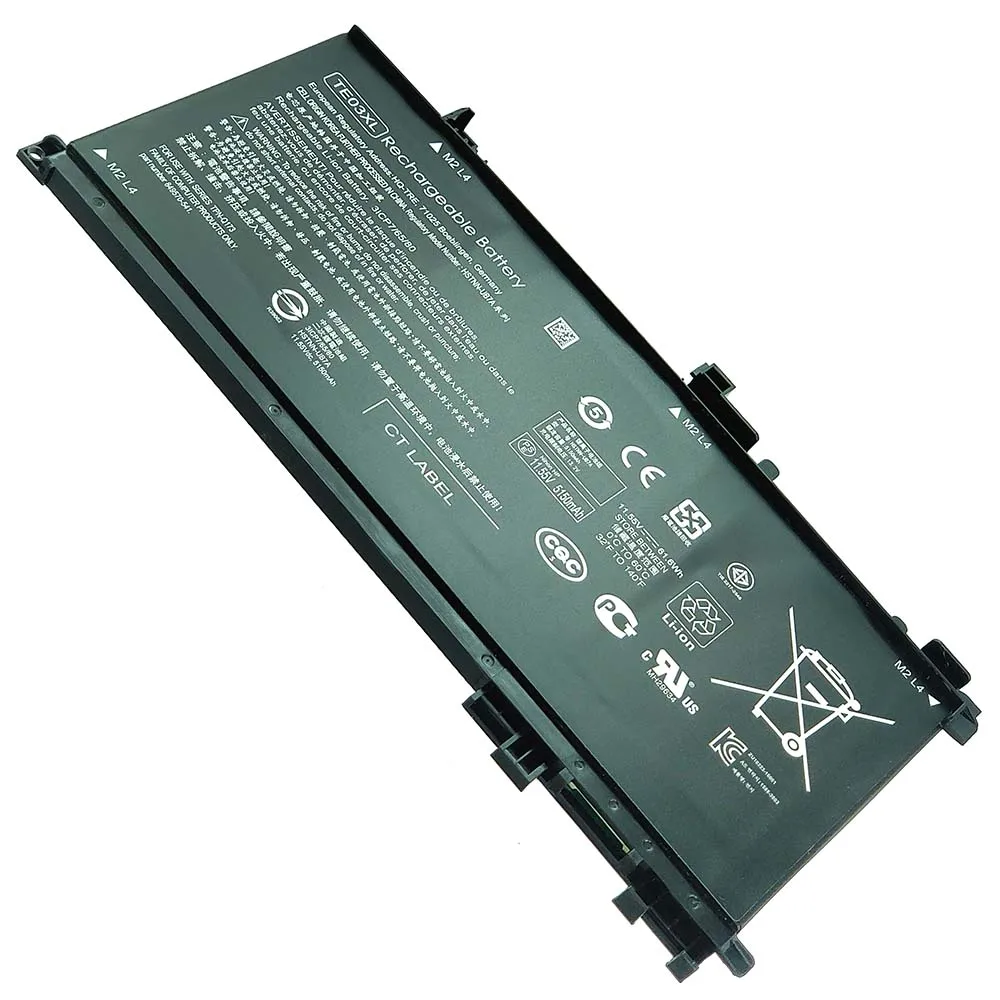 TE03XL 61.6Wh แบตเตอรี่สำหรับ HP OMEN 15-ax012TX To 15-ax050TX Pavilion 15-bc001TX To 15-bc045TX 849910-850 HSTNN-UB7A TPN-Q173