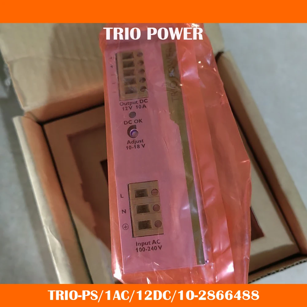 

New 2866488 TRIO-PS/1AC/12DC/10-2866488 TRIO POWER Switching Power Supply Work Fine High Quality Fast Ship