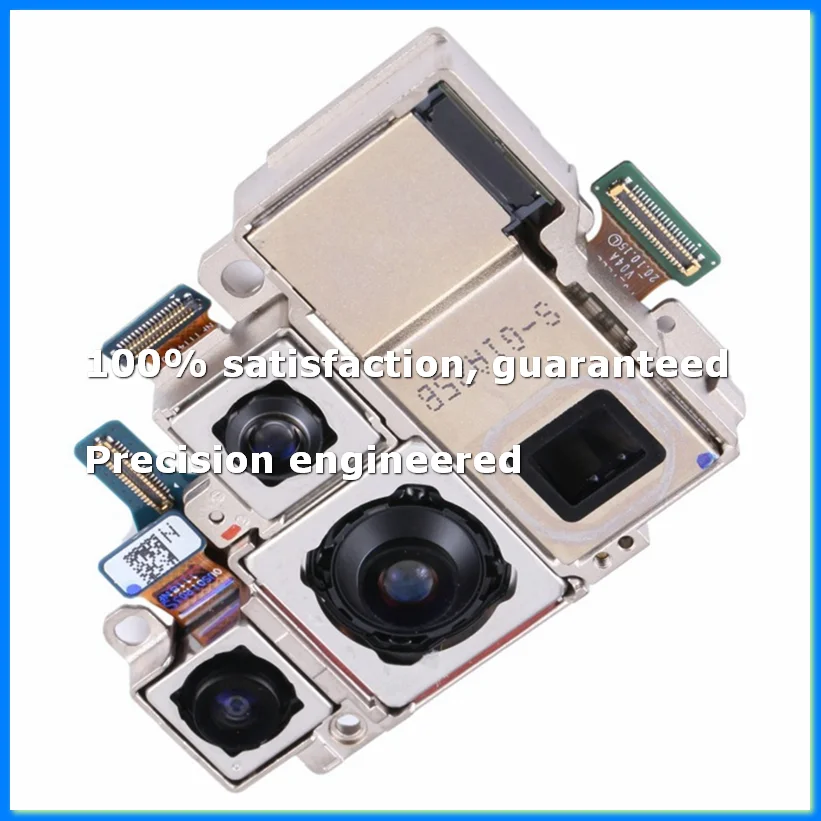 For Galaxy S21 Ultra 5G SM-G998B Camera Set Telephoto + Depth + Wide + Rear Main Camera Parts Replacement-A07G