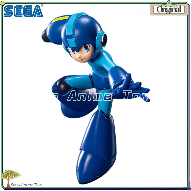 Modelo original feito à mão de anime SEGA Luminasta Megaman Mega Man