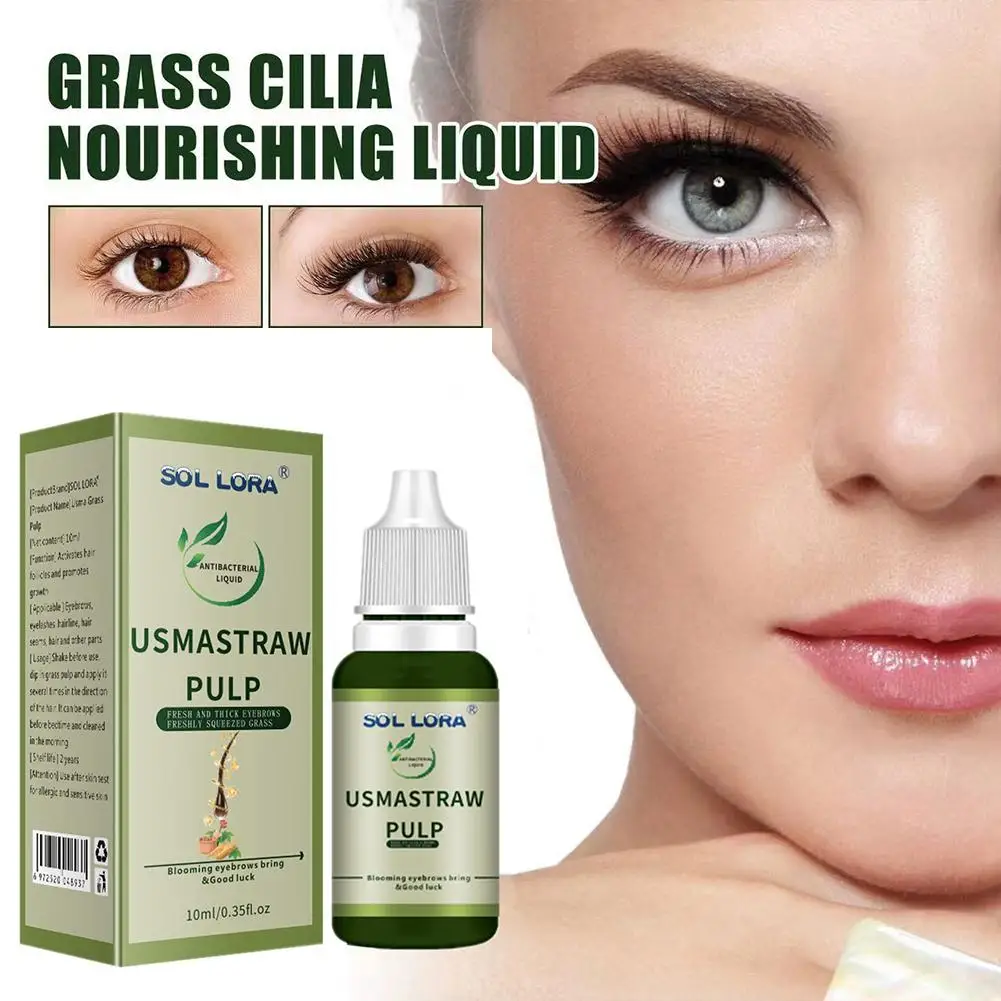 Fast Eyebrow Growth Serum Eyelash Anti Hairs Loss Product Lengthening Fuller Thicker Eyebrow Makeup Prevent Baldness F1Z7