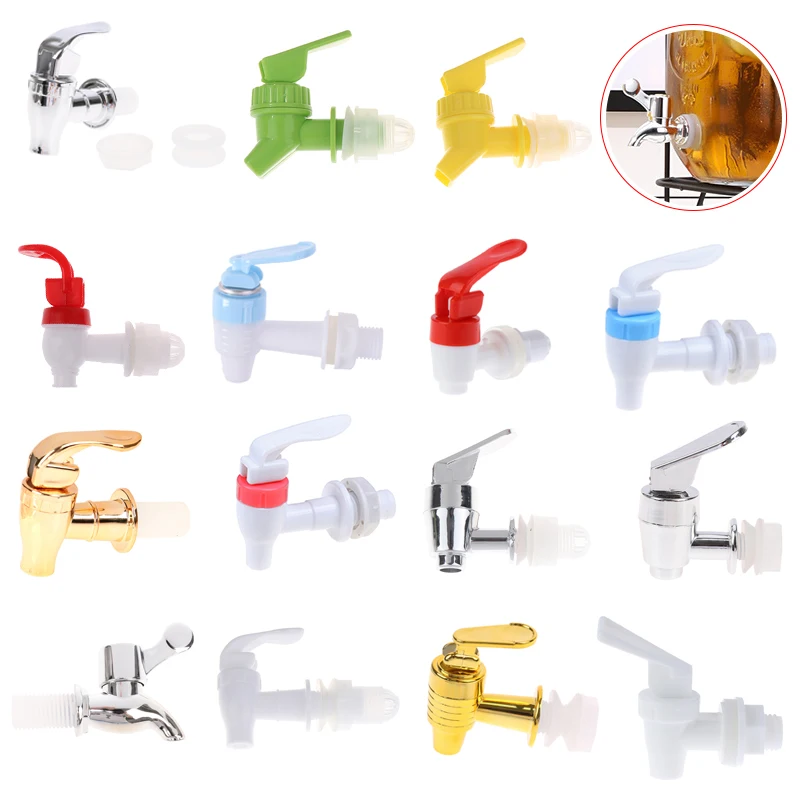 

Wine Valve Water Dispenser Switch Tap Glass Wine Bottle Plastic Faucet Jar Wine Barrel Water Tank Faucet With Filter