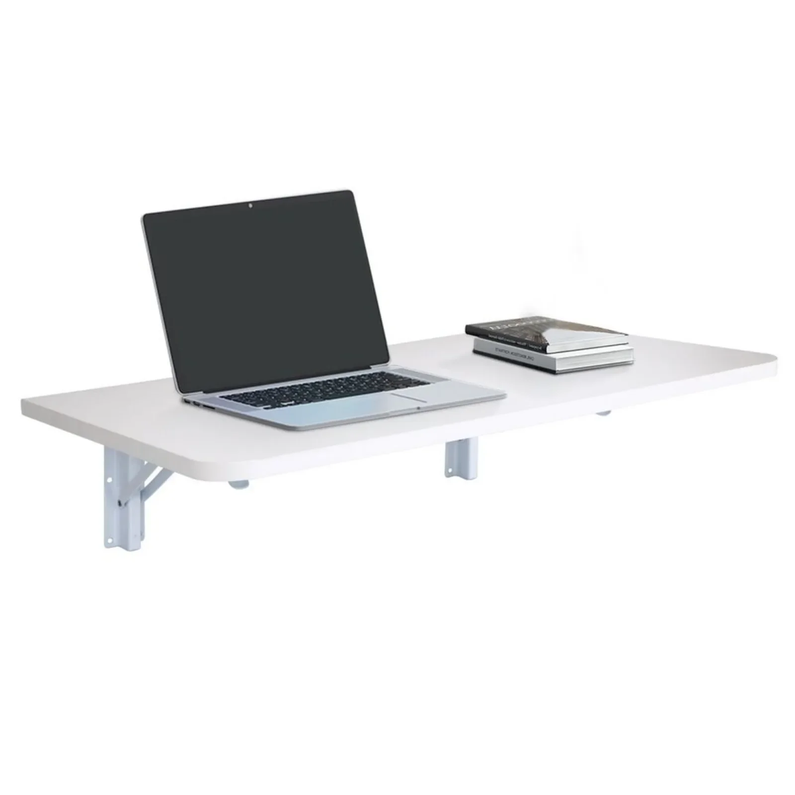 US Foldable Wall-Mounted Laptop Desk with Stand, To Save Space