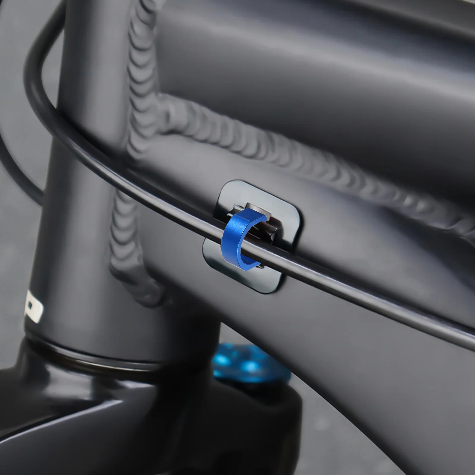 

10pcs U-Shaped Clips Aluminum Alloy Bike Line Fixing Clamp For Road Bicycle C Clip C Shaped Buckle Buckle