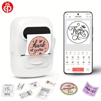 Marklife P50 Portable Thermal Printer USB-Powered Rechargeable Battery Compact Label Maker for Retail Small Business Home Office