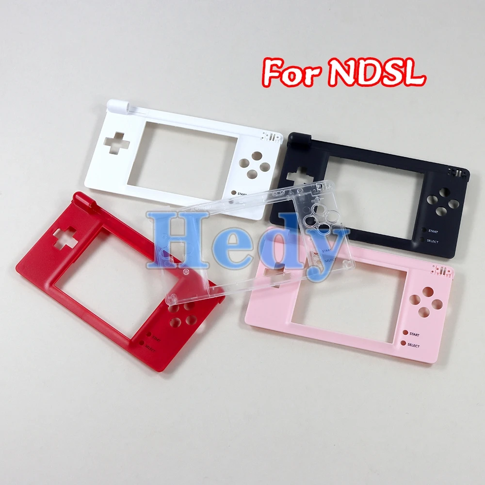 1 Uds carcasa de plástico para consola NDSL para DS Lite botón superior marco de pantalla LCD inferior carcasa carcasa frontal trasera