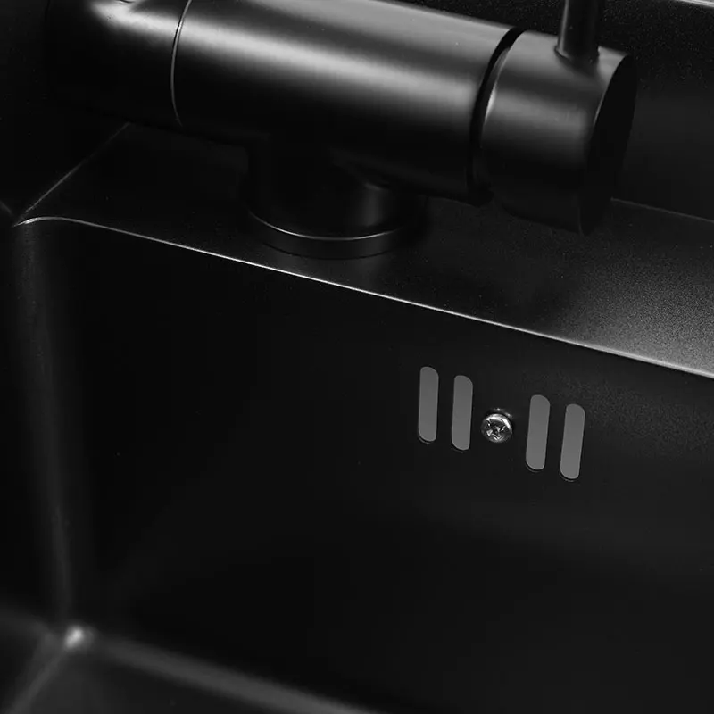 Nano304 Stainless Steel Handmade kitchen Bar Counter Sink Cover hidden Single Kitchen Small   