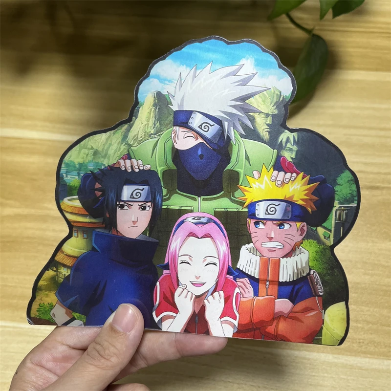 NARUTO Kakashi/Sasuke/Sakura Motion Laptop Sticker Anime Waterproof Decals for Car,Suitcase,Refrigerator, Etc.Christmas Gift Toy