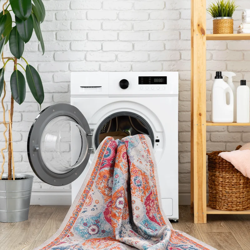 Tappeto lavabile color crema NAAR MAVAL Tappeto 4x6 (crema, 4' x 6')