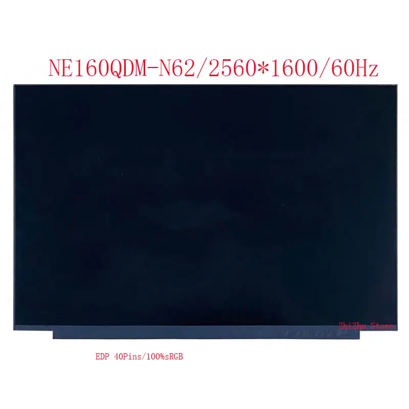 

16.0" Laptop LCD Screen NE160QDM-N62 MNG007DA1-3 For Ideapad 5 Pro 16IAH7 Creator 5-16ACH6 ThinkBook 16 G4+ IAP 2560x1600 40pins