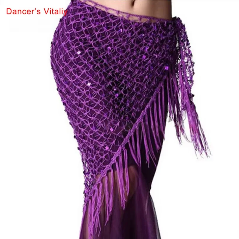 

New style Belly dance costumes sequins belly dance hip scarf for women belly dancing belts