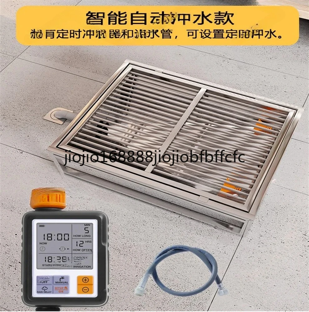 Suitable for stainless steel automatic cleaning straight through sewers and pet urinals