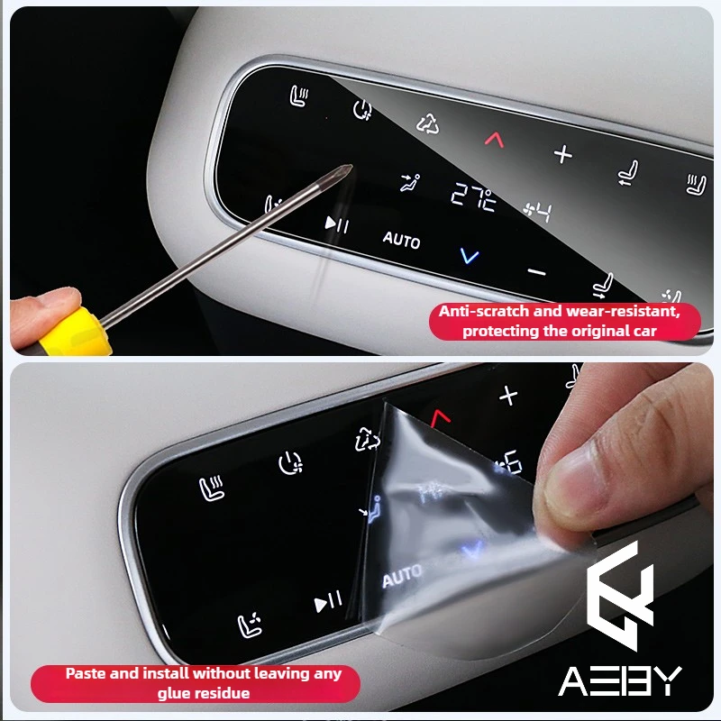 ل LEAPMOTOR C16 2024 2025 2026 الخلفية التيار المتناوب عرض الزجاج المقسى واقي للشاشة المضادة للخدش المضادة للبصمة عالية الوضوح