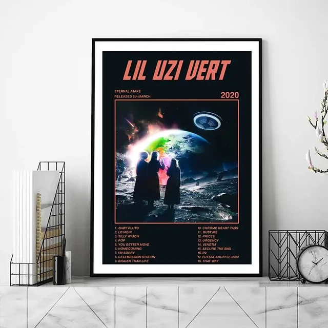 Rapper Lil Uzi Vert POSTER Poster Prints Wall Pictures Living Room Home  Decoration Small - AliExpress