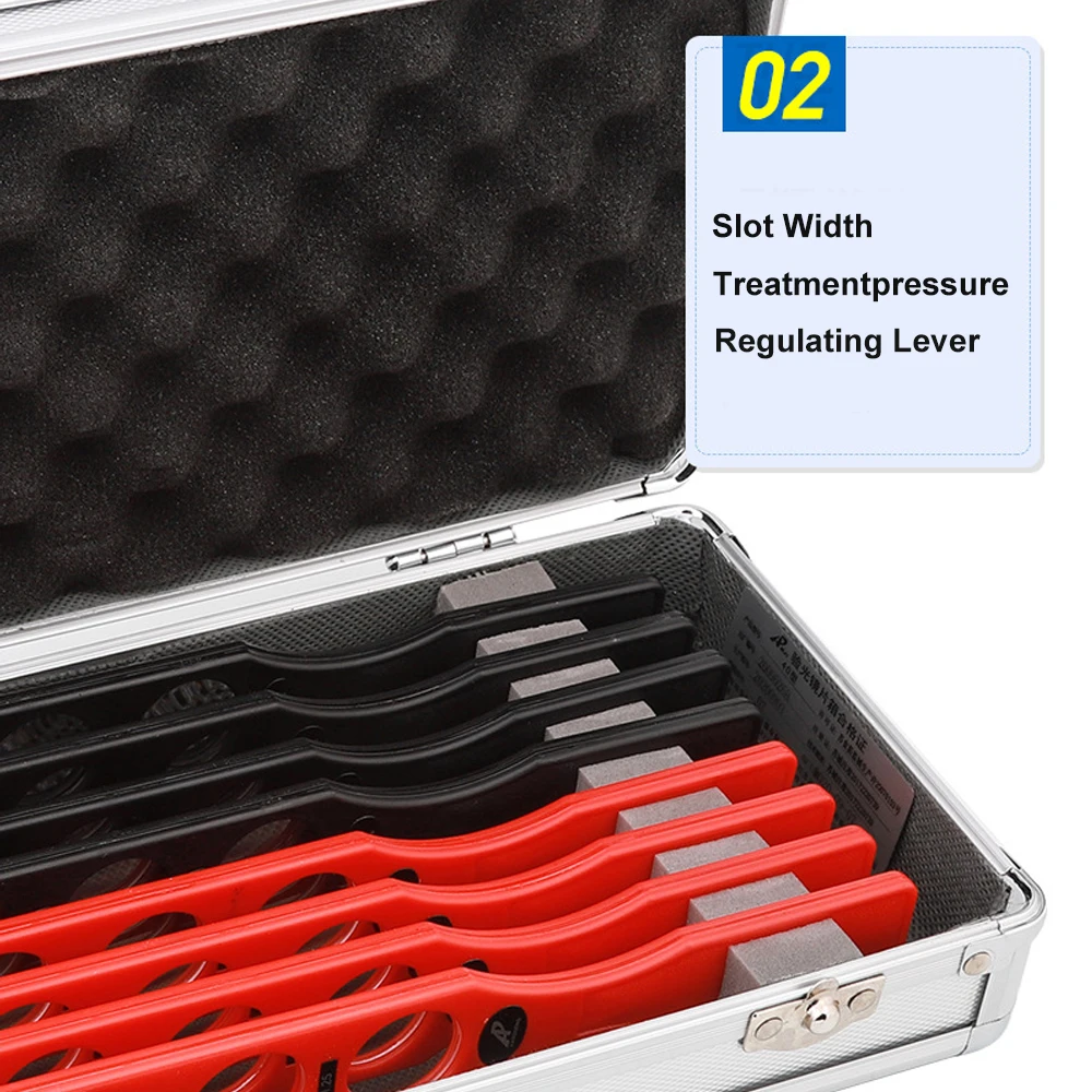 Ophthalmoscope Ophthalmic Equipment Refraction Inspection Optical Lens Retinoscopy Rack Set Plastic Bar 8 Paddles 40 Lenses