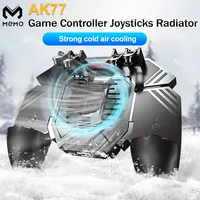 MEMO AK77 6 Fingers Game Trigger Phone Cooler Fan Game Controller L1 R1 Shooter Triggers Fire Joystick Game Pad for IOS Android