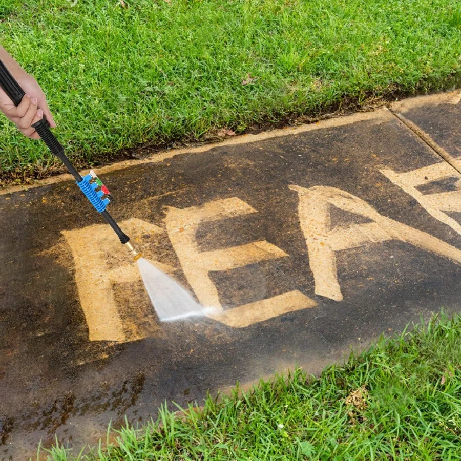 5000PSI Pressure Washer with 4.0GPM High Power Output Equipped with M22-14mm Pressure Hose 33FT Long Includes 1/4 Quick Connect