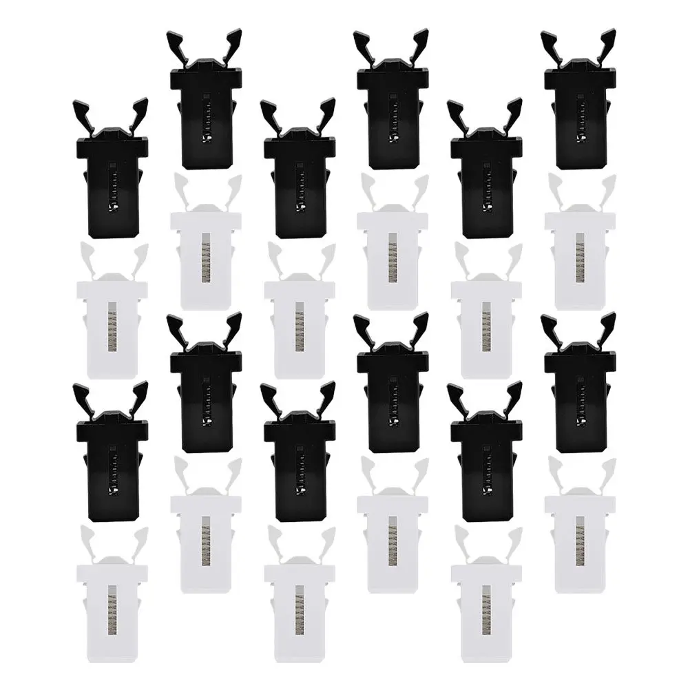 24Pcs Universal Trash Can Push Latch Strong Hold Garbage Bin Door Lock Replacement Fasteners Push Latch Garbage Can Lock Parts