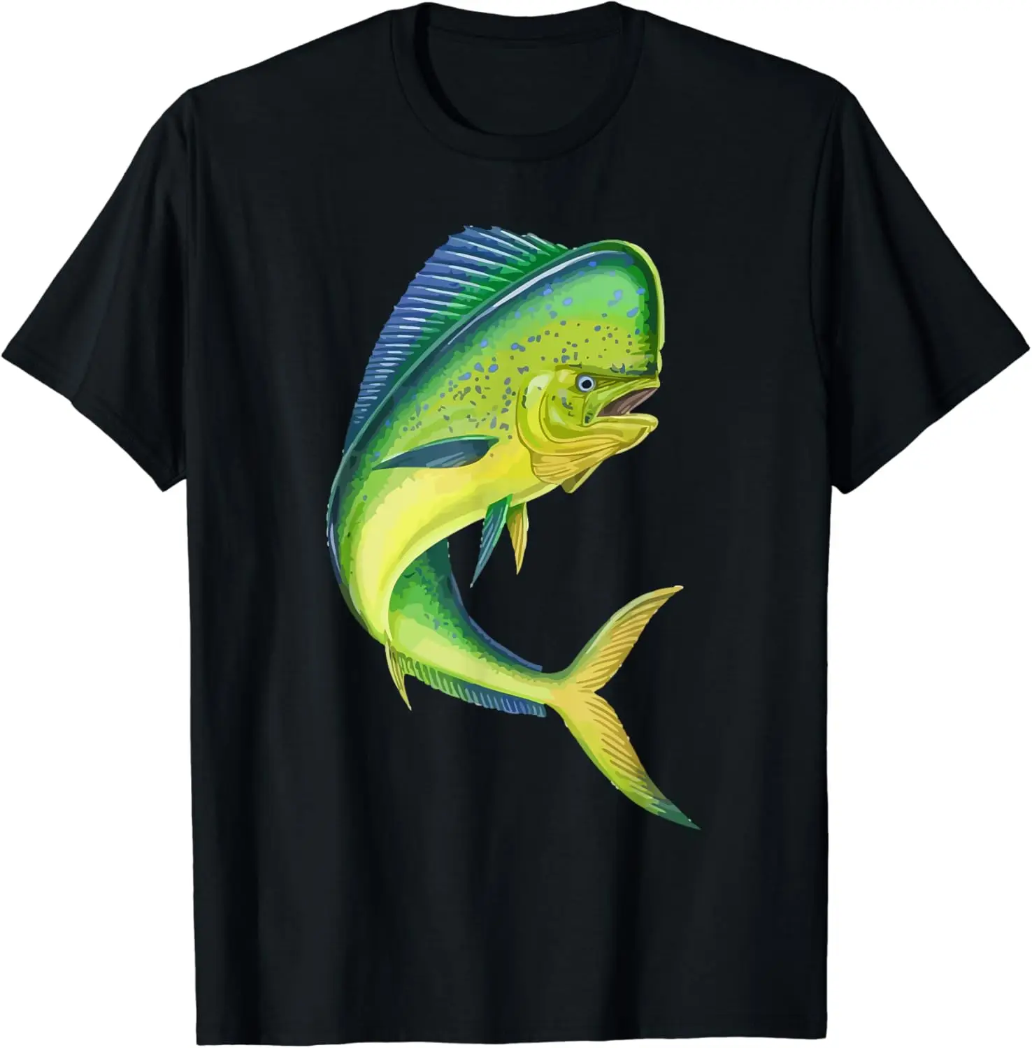 Alta qualidade t-shirt amante pesca, 100% algodão, streetwear