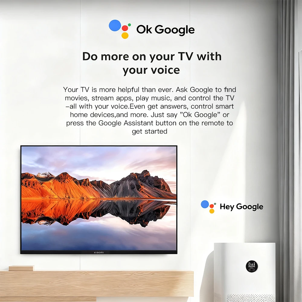Xiaomi TV A 32، حجم صغير مع شاشة ملونة، صوت ديناميكي مع صوت دولبي ™ ، DTS-X وDTS Virtual:X، Top-end Metal Fini