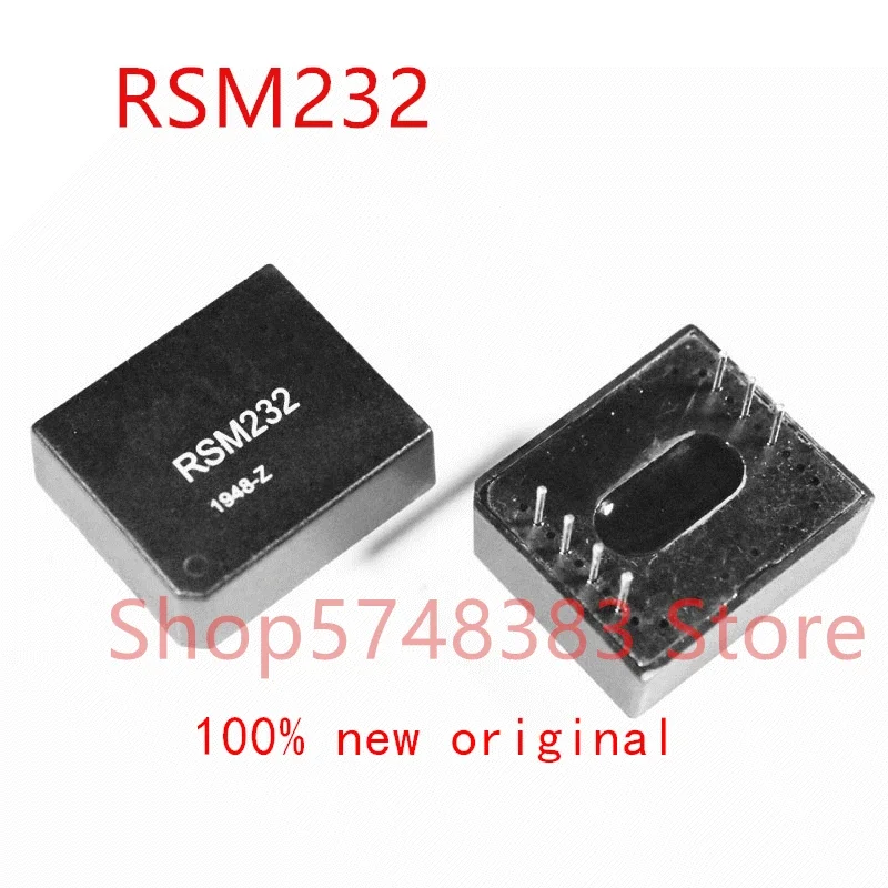 1PCS/LOT 100% new original RSM232 3.15-5.25v single channel high speed RS232 isolated transceiver