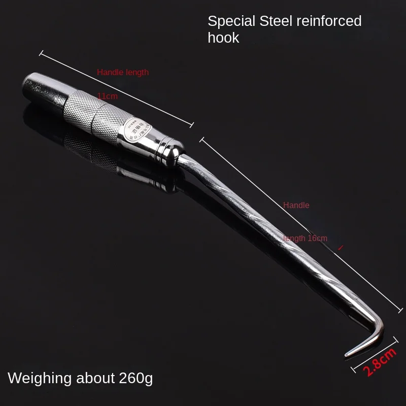 Imagem -02 - Gancho de Aço Especial para Canteiro de Construção Ferramentas de Construção Barra de Aço Gancho de Ligação Reforço tipo Espessado
