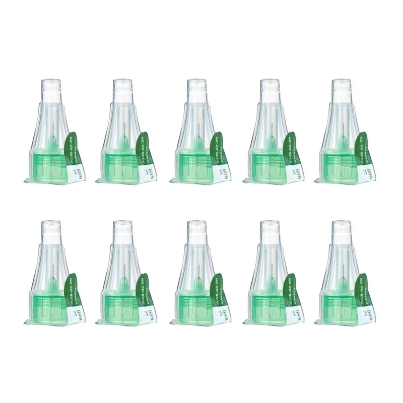 100Pcs 32G(4mm) Stainless Steel Dispensing Needle Accessories, Industrial Needles for Lab, Inks, Glue, DIY Crafts & Cosmetics