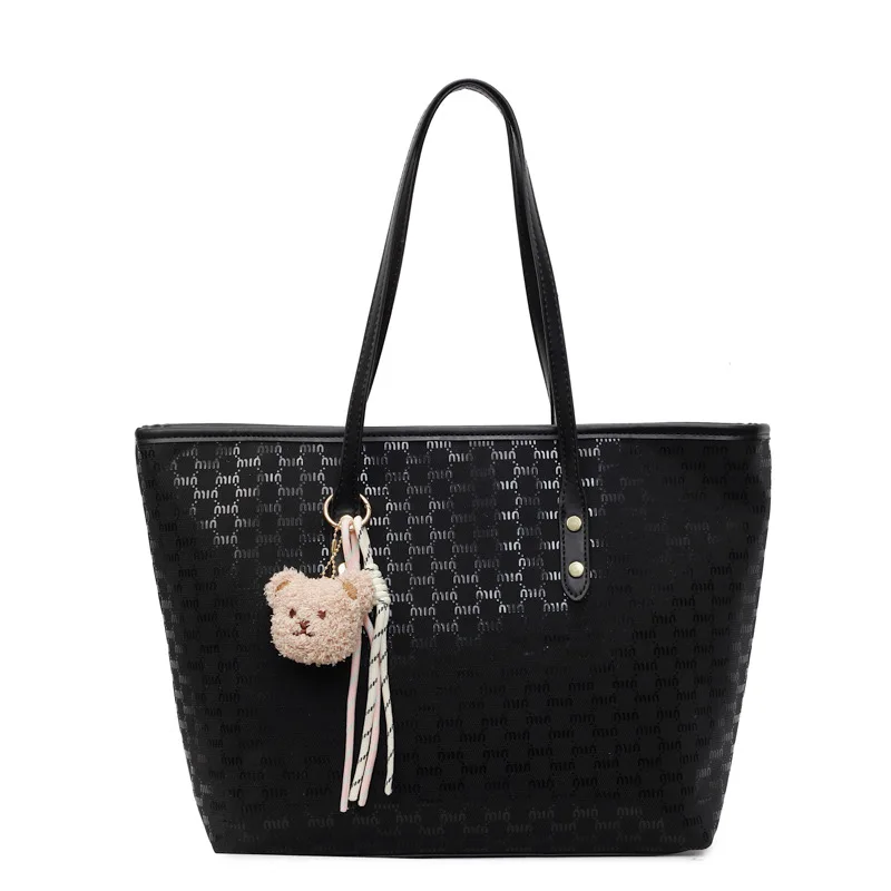 

​2025 Large Tote Bag for Women, Minimalist Crossbody Shoulder Purse Work Commute Essentials, Solid Color Casual​
