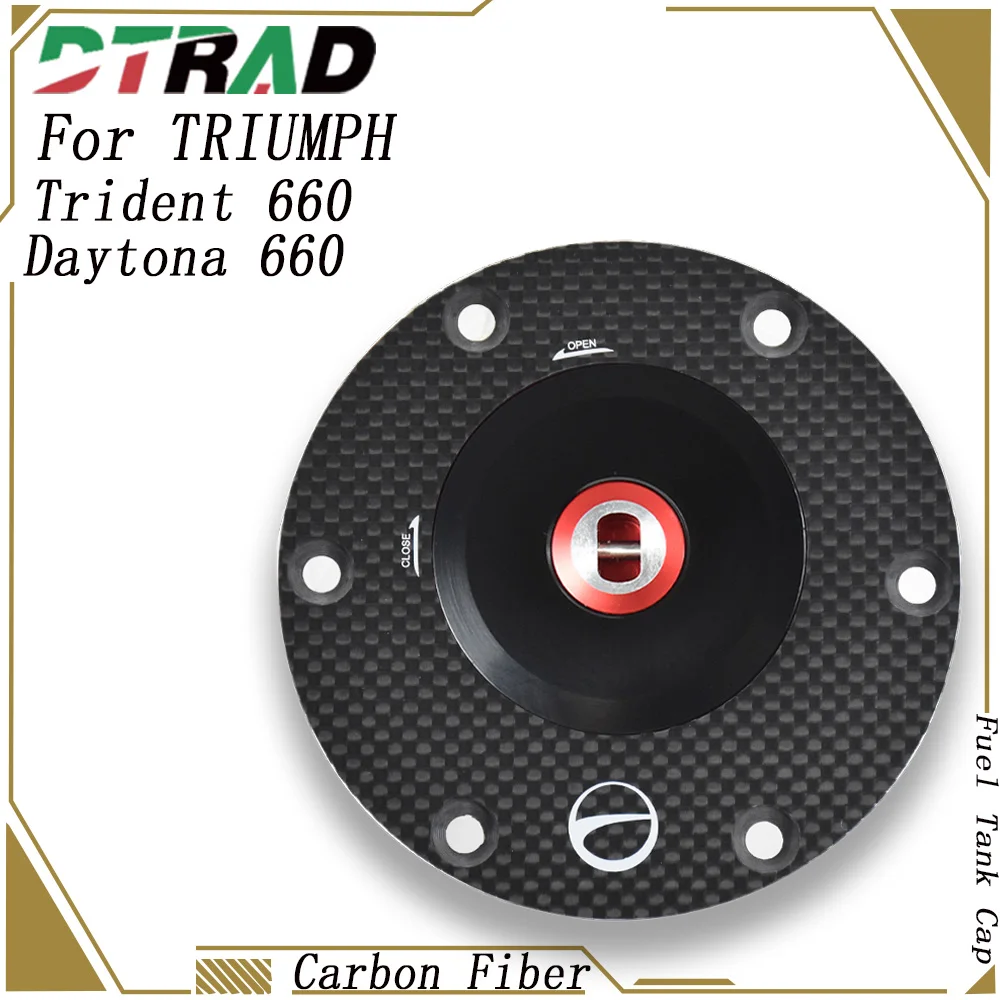 

Ключ от бака мотоцикла, быстрая блокировка, крышка топливного бака для TRIUMPH Trident 660 2020-2024 Daytona 660 2024-2025, крышка бензобака из углеродного волокна