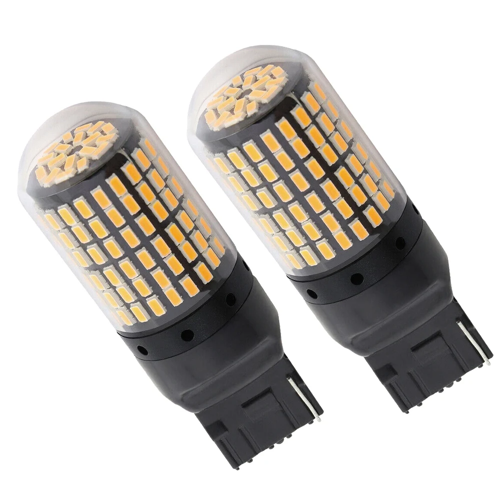 超高輝度LEDキャンバス電球,T20,w21w,7440 smd,リバーステールライト用