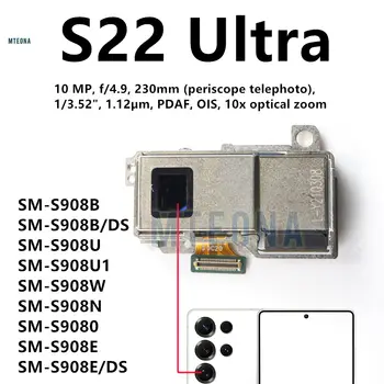 Periskopický teleobjektiv pro Samsung Galaxy S22 Ultra S20 S21 S22 S23 S24 S25 Ultra Náhradní díl pro zadní fotoaparát telefonu 6 nejlepší prodej Výměna fotoaparátu S20 Ultra - №6