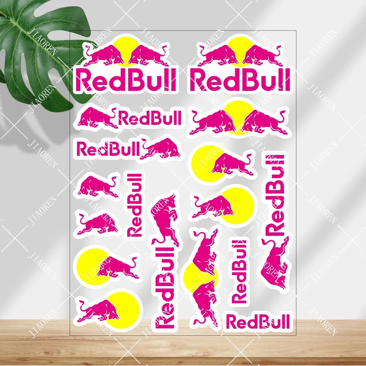 

Рождественский красный бык наклейка логотип мотоциклетный бак шлем автомобиль велосипед светоотражающая наклейка комплект # 5