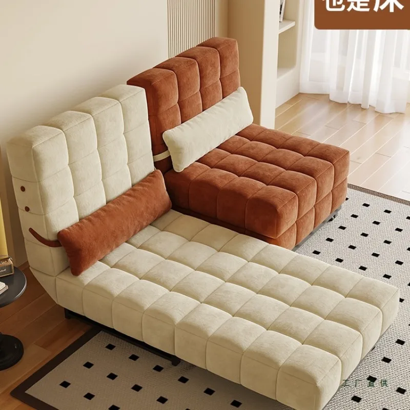Foldable multifunctional sofa bed, balcony household small apartment Italian dual-use