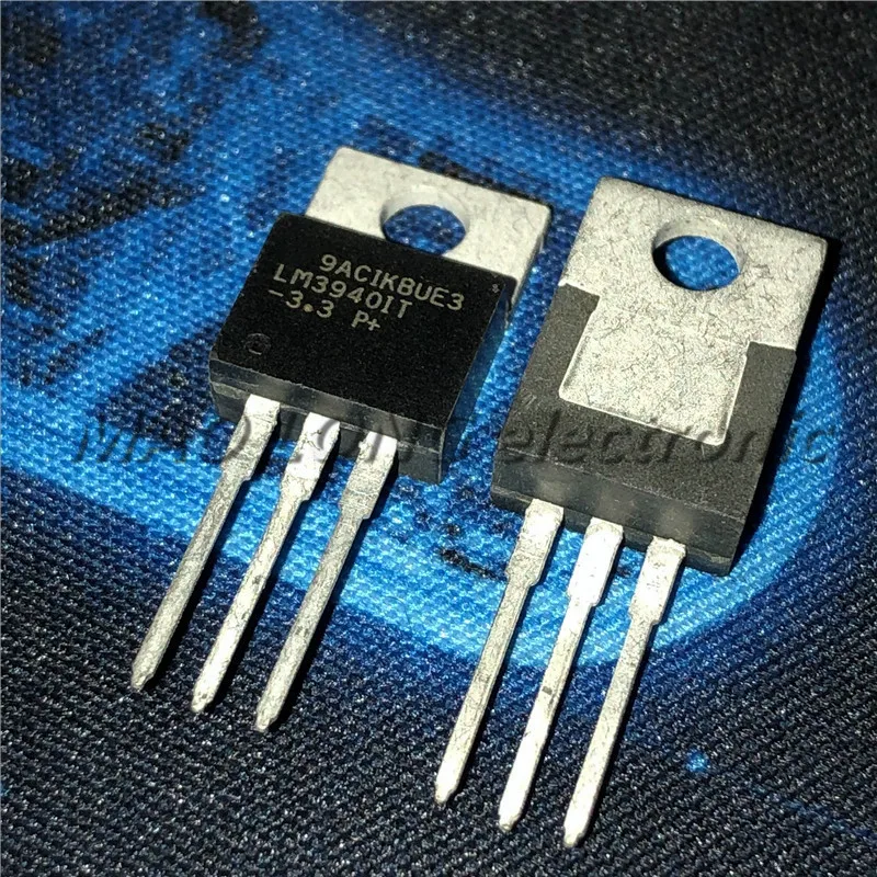 10PCS/LOT LM3940IT-3.3 LM3940 TO-220 Linear Regulator