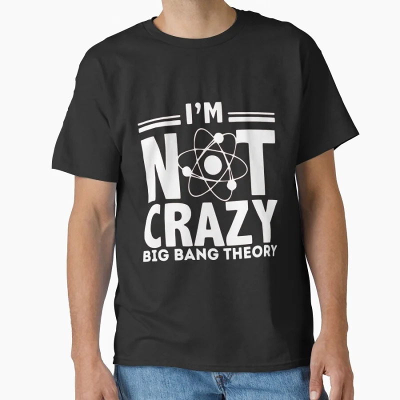 

Funny the best design of big bang theory_ Perfect Gift T shirt for men Large size Tops S-6XL 100% cotton printed mens cothing