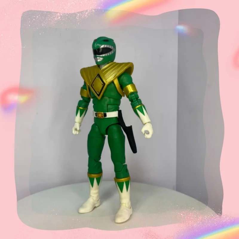 Mighty Morphin 파워 레인저 Aciton Figure Tree 새로운 장난감 Son Of Green 맞춤형 Collectible 장난감 책상 장식 장식품 선물