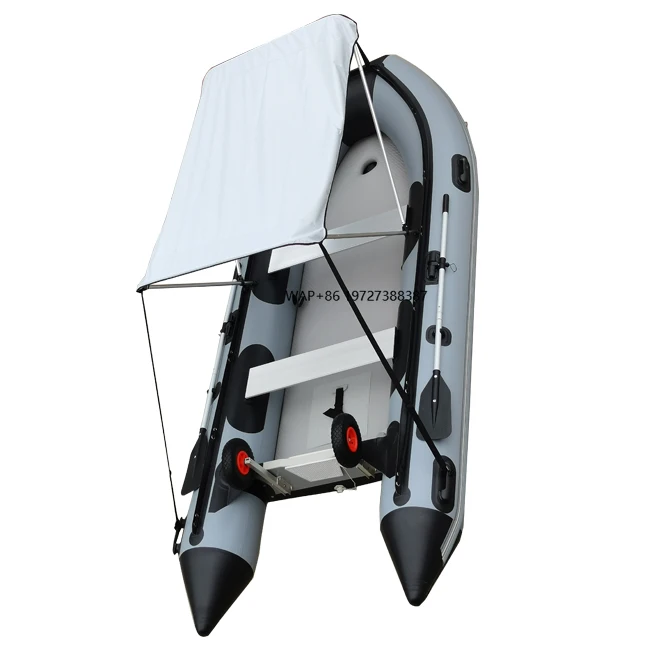 

High Luxury Aluminum Floor Hypalon/PVC 12ft Foldable Inflatable Boat 380cm Boat