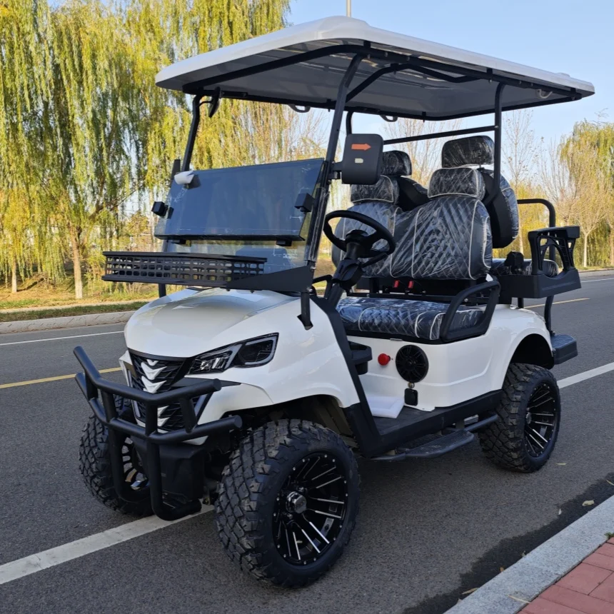 Factory CE New Export Golf Course Club High NewTech New Energy Electric Golf Cart Scenic Sightseeing Car