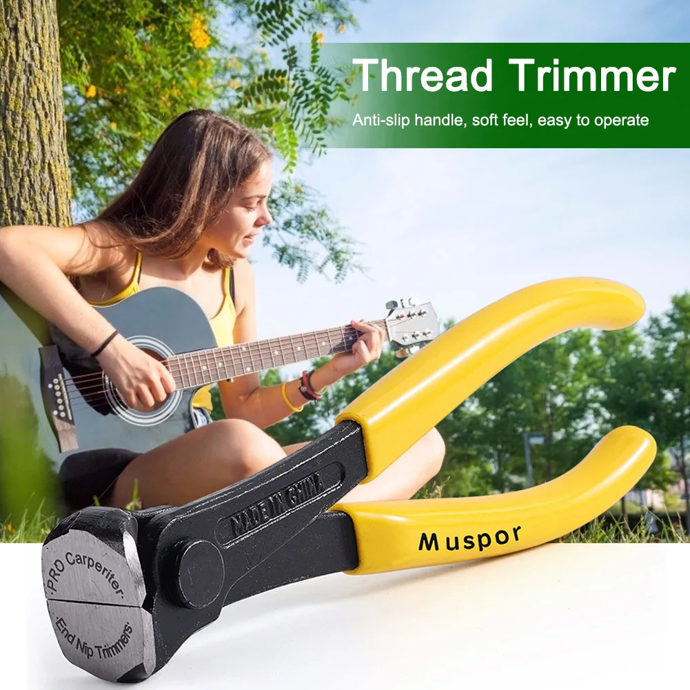 Muspor-cortador de cuerdas de bajo y guitarra, tijeras, alicates profesionales, cortador de cuerdas de guitarra, accesorios de herramientas Luthier