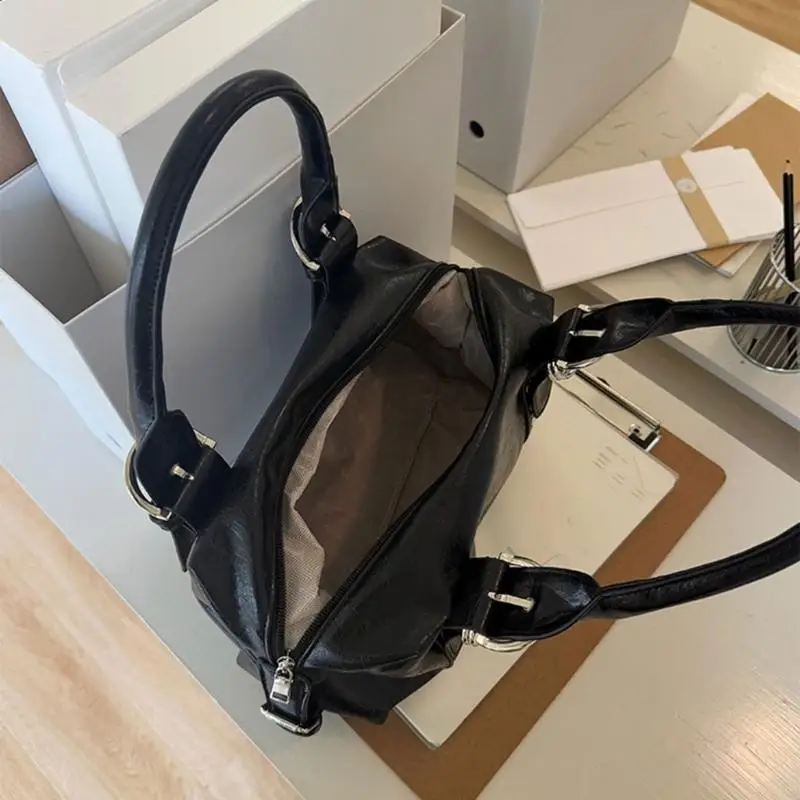 

X90D Shoulder Bag for Womens Underarm Bag Trendy Leather Purses Fashion Toted Bag Satchel Handbags Retro Slouchy Hobos Bags
