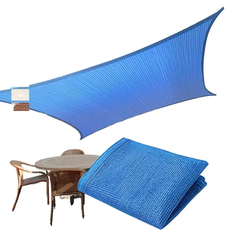 3*4m Family Size HDPE Woven UV Stabilized Beach Shade Sail Portable Tent for Outdoor Use in Car Garage